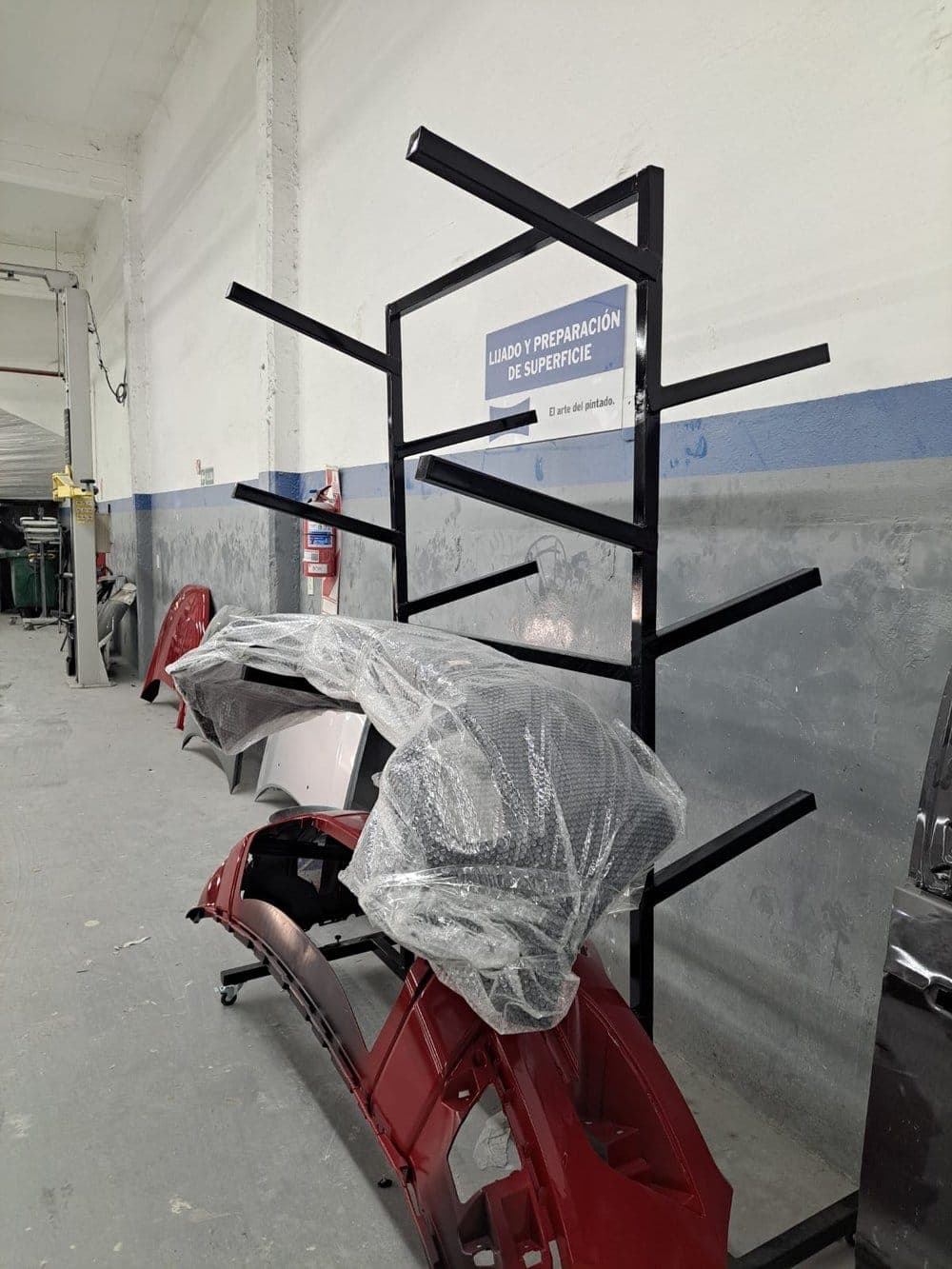 Soporte de autopartes